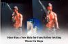 Usher performs on stage during a concert after jokingly sharing a new rule before inviting fans to join him on stage.