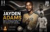 South African midfielder Jayden Adams during his time with Bafana Bafana before his passing at the age of 25.