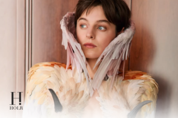Emma Corrin Showcases Schiaparelli Couture Look