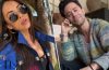Janel Parrish and Sasha Farber attend a public event before reportedly ending their relationship three months after confirming their romance.
