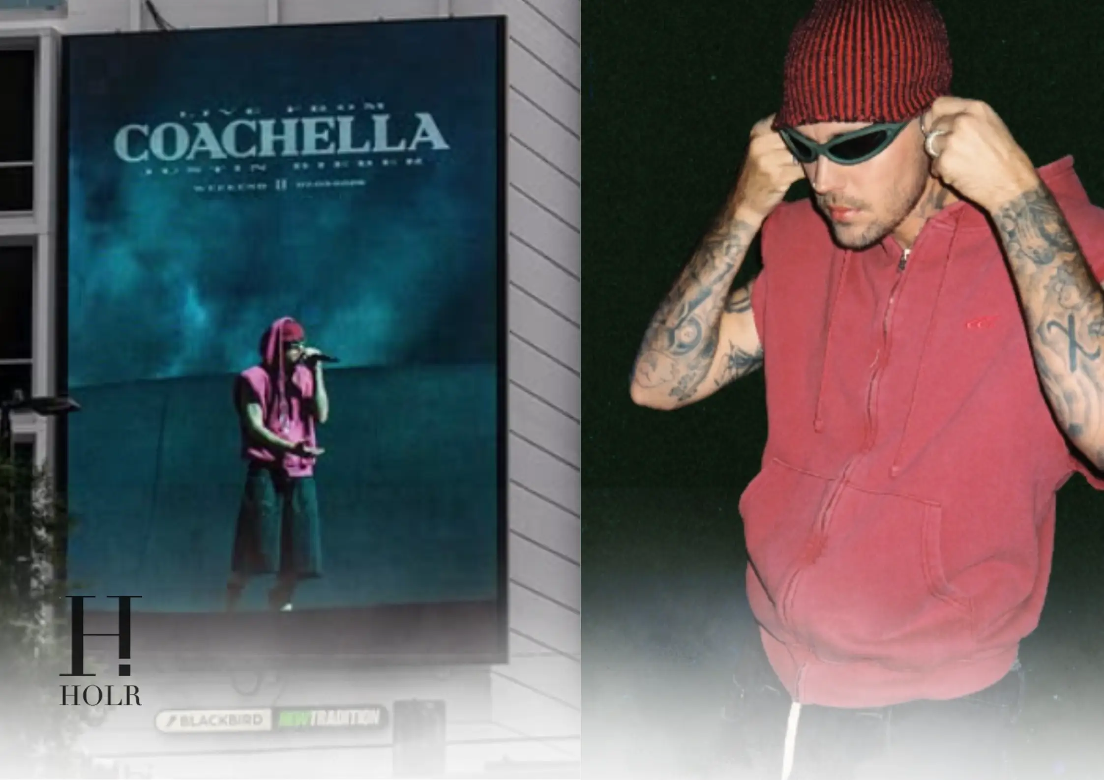 Justin Bieber performs during Weekend II of Coachella 2026 before releasing the live album.