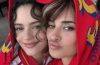 Rosalía and Penélope Cruz celebrate Spain's victory over Austria during the 2026 FIFA World Cup.