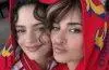 Rosalía and Penélope Cruz celebrate Spain's victory over Austria during the 2026 FIFA World Cup.