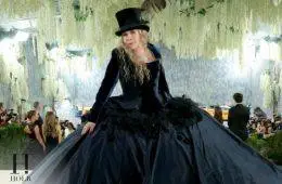 Stevie Nicks performs during Taylor Swift and Travis Kelce's wedding celebration at Madison Square Garden.