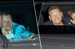 Ed Sheeran and Kane Brown Celebrate Taylor and Travis' Wedding