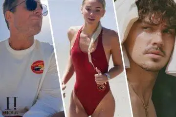 First teaser for the Baywatch reboot starring Stephen Amell, Noah Beck and Livvy Dunne in the iconic red lifeguard uniforms.