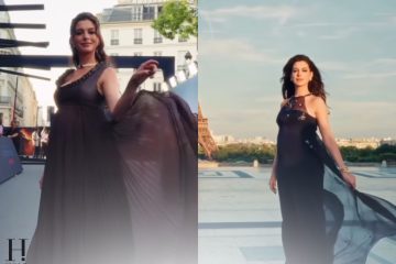 Anne Hathaway Celebrates The Odyssey Hitting Theaters
