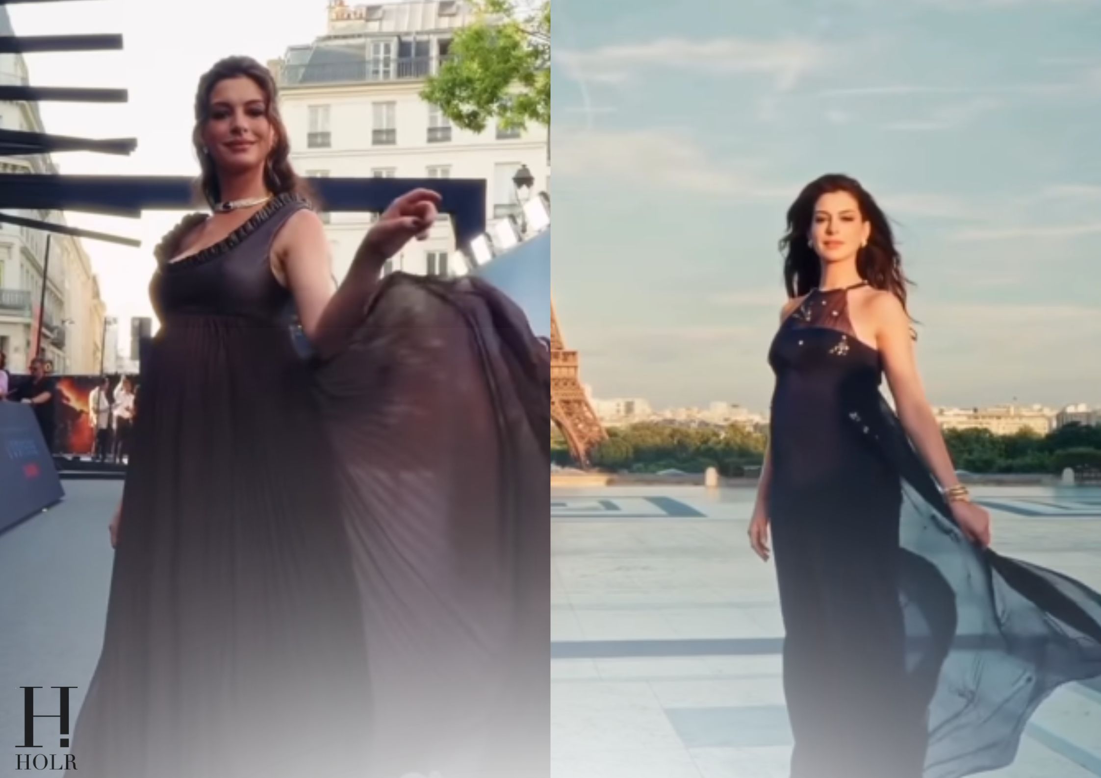 Anne Hathaway Celebrates The Odyssey Hitting Theaters