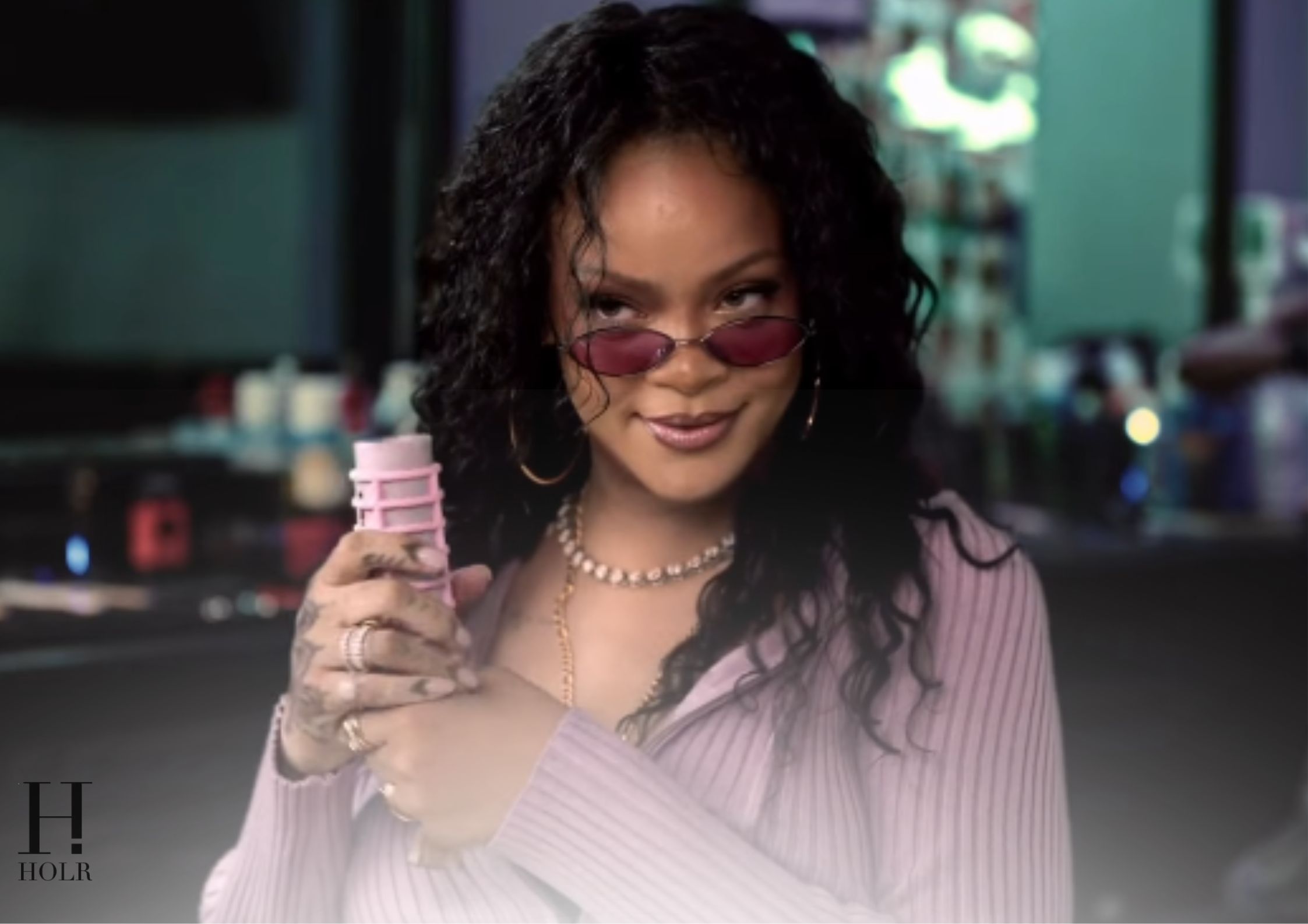 Rihanna Brings Humor to Her Latest Fenty Skin Promotion