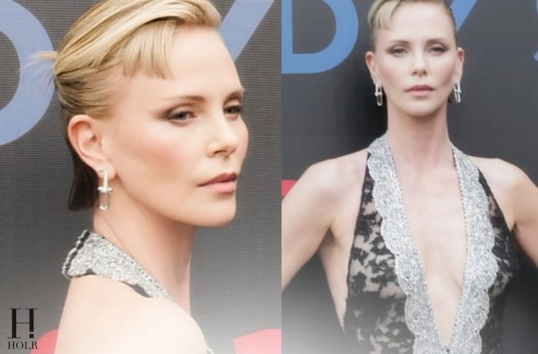 Charlize Theron Turns Heads With Fresh Bangs and Givenchy Glam