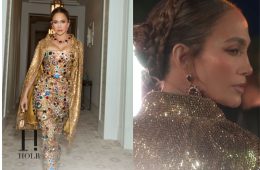 Jennifer Lopez Makes a Statement at DG Alta Moda