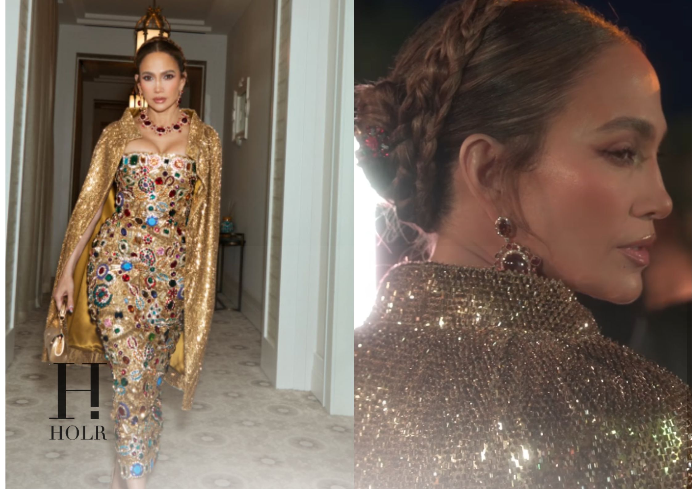 Jennifer Lopez Makes a Statement at DG Alta Moda