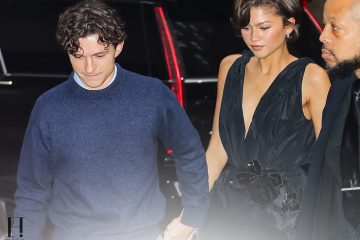 Zendaya and Tom Holland during a stylish New York City date night following the promotion of Christopher Nolan's The Odyssey.