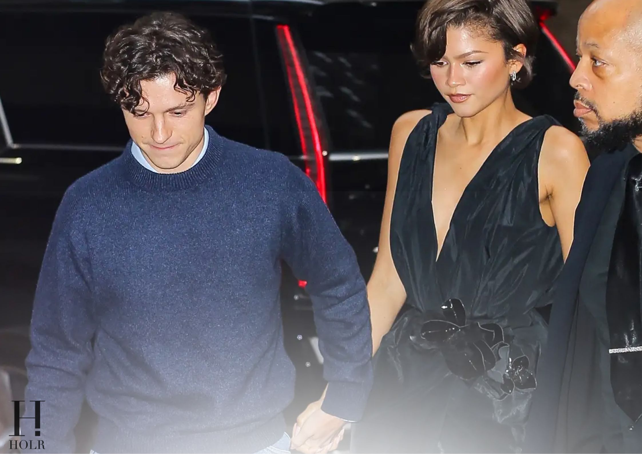 Zendaya and Tom Holland during a stylish New York City date night following the promotion of Christopher Nolan's The Odyssey.