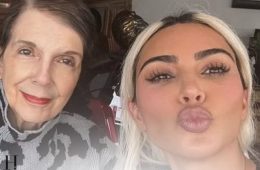 Kim Kardashian Remembers Grandma MJ in Touching Tribute