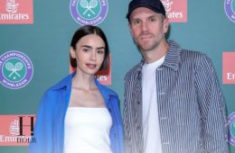 Lily Collins Celebrates Jannik Sinner's Wimbledon Victory