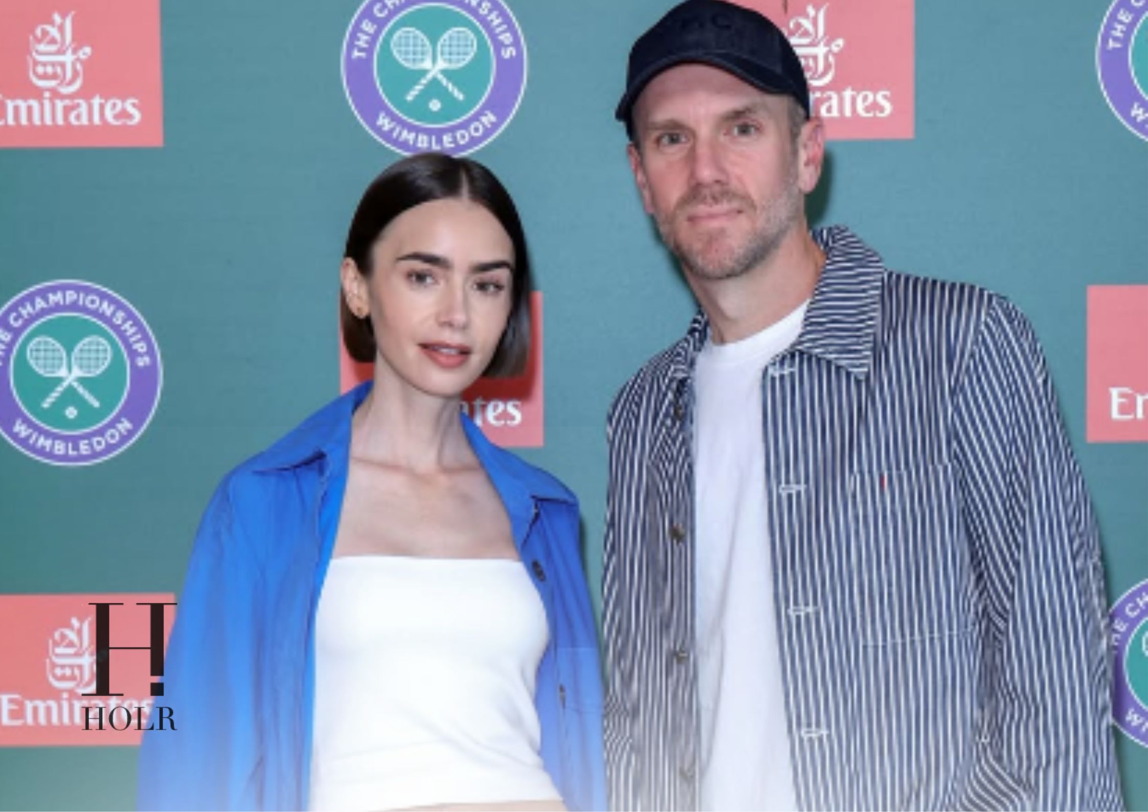 Lily Collins Celebrates Jannik Sinner's Wimbledon Victory