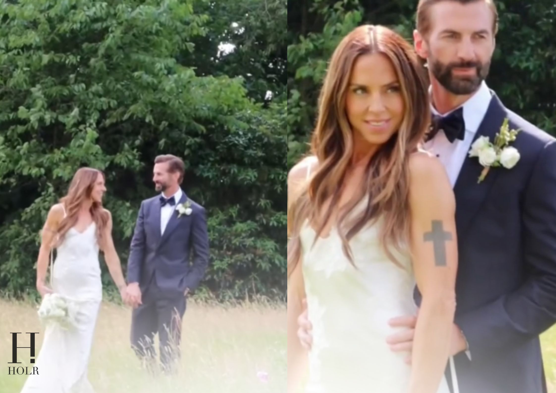 Victoria Beckham Designs Melanie C's Wedding Dress