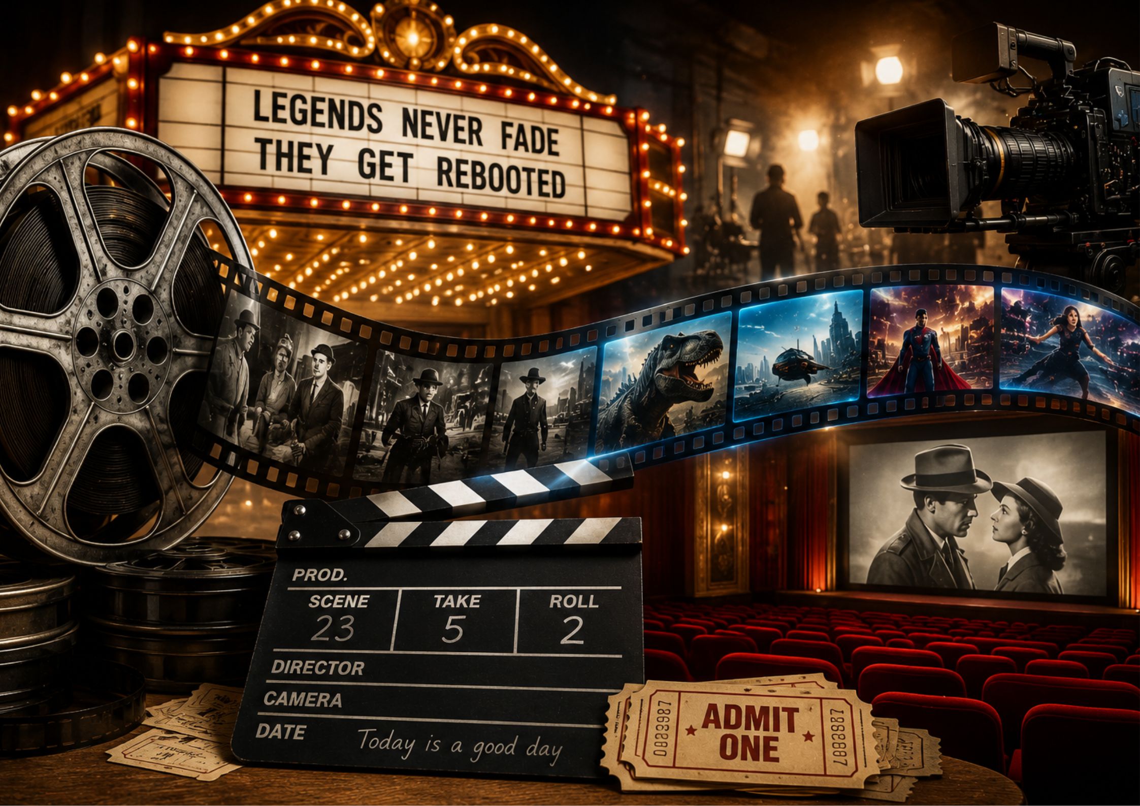 Why Hollywood Prefers Reboots Over Original Movies