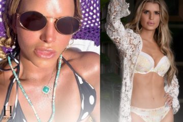 Jessica Simpson Celebrates Birthday in Stylish Swimwear