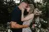 Taylor Swift and Travis Kelce celebrate after their wedding ceremony at Madison Square Garden in New York City.