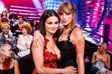 Selena Gomez and Taylor Swift together during a public event, highlighting their longtime friendship ahead of the reported wedding celebrations.