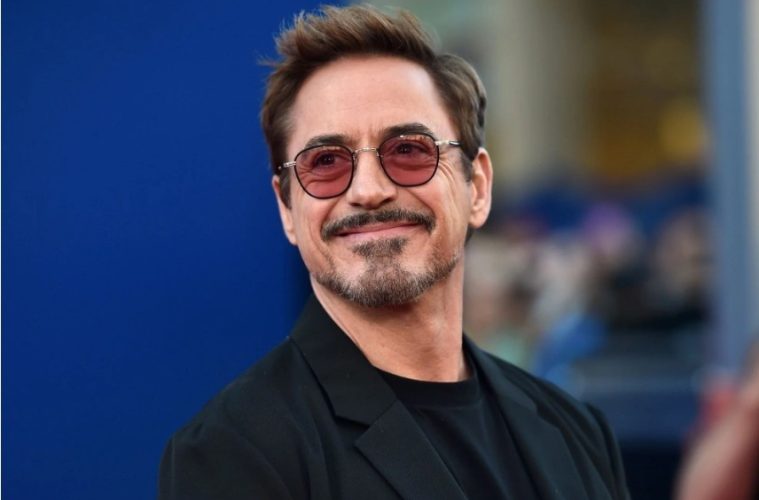 Robert Downey Jr. at a Hollywood premiere celebrating his acclaimed acting career.