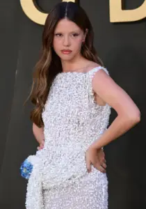 Mia Goth Stuns at The Odyssey Premiere