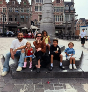Chrissy Teigen and Her 4 Kids Explore Europe While Supporting John Legend