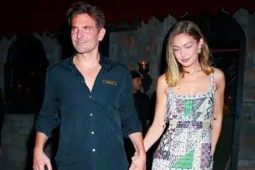 Gigi Hadid and Bradley Cooper arrive near Madison Square Garden ahead of Taylor Swift and Travis Kelce's reported rehearsal dinner.
