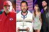 Andy Reid speaks about Adam Sandler's heartfelt advice during Taylor Swift and Travis Kelce's wedding ceremony.