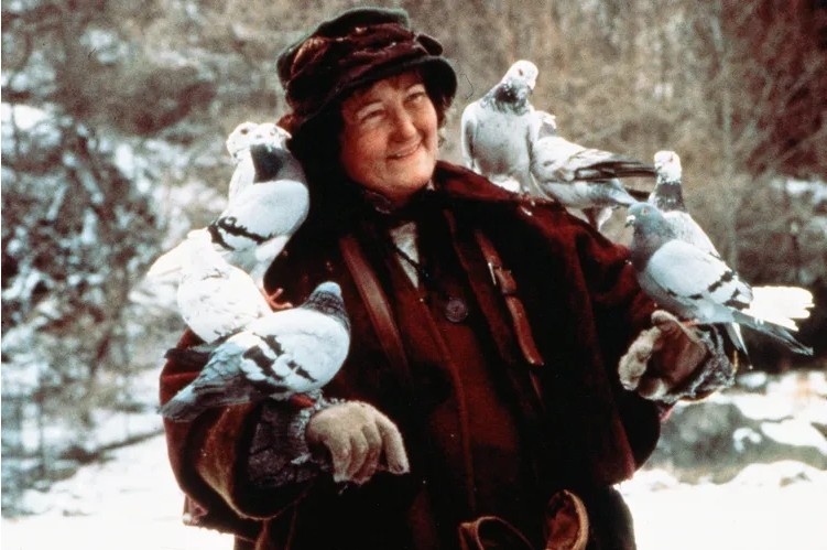 Brenda Fricker attending a public event during her celebrated acting career, remembered for My Left Foot and Home Alone 2.