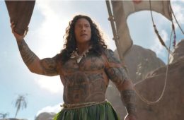 Promotional image from Disney's live-action Moana highlighting the film following its opening weekend box office debut.