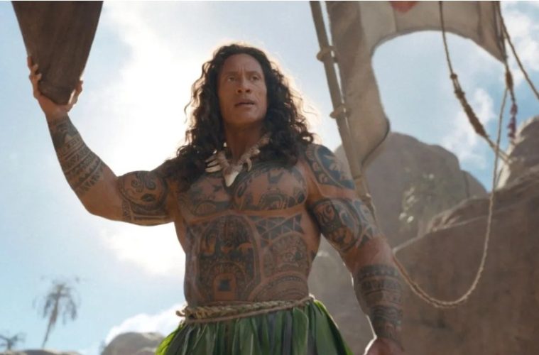 Promotional image from Disney's live-action Moana highlighting the film following its opening weekend box office debut.