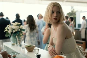 Anya Taylor-Joy in a promotional image for the Apple TV+ thriller Lucky, the crime drama generating mixed but enthusiastic reviews.