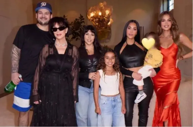 Rob Kardashian appears in rare family photos shared by Khloé Kardashian during her birthday celebration alongside members of the Kardashian-Jenner family.