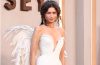 Zendaya wearing a dramatic winged couture gown at the New York City premiere of The Odyssey.