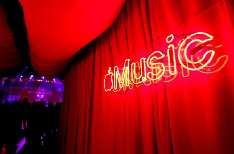 Apple Music displayed on an iPhone screen, highlighting the streaming service following its latest U.S. subscription price increase.