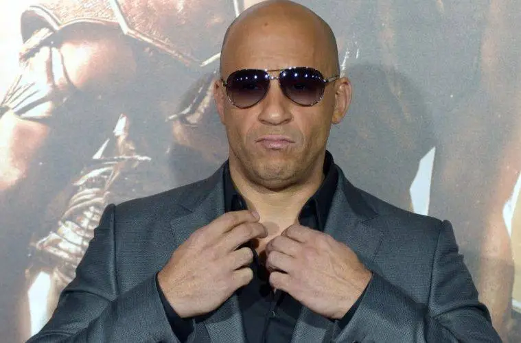 Vin Diesel attends a movie premiere celebrating his decades-long career in Hollywood.
