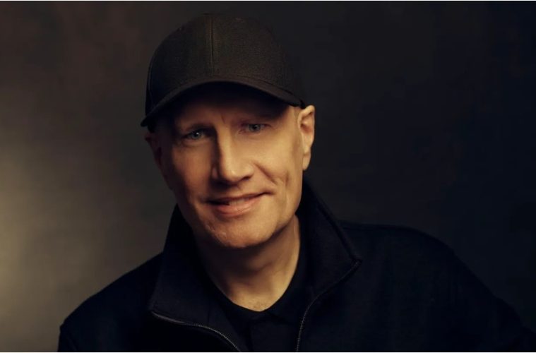 Kevin Feige attending a film industry event ahead of receiving the 2026 Pioneer of the Year Award.