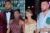 Simone Biles and Jonathan Owens attend Taylor Swift and Travis Kelce's wedding celebration.