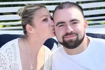 Connor Tomlinson smiles alongside girlfriend Sarah Siebert after publicly confirming their relationship on social media.
