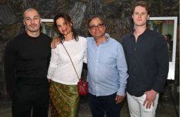 Katie Holmes attending a public event as relationship rumors emerge following her outing with artist Jason Bard Yarmosky.
