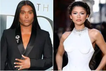 Zendaya wears a Schiaparelli couture gown at The Odyssey London premiere after the dress was flown from Paris by private jet