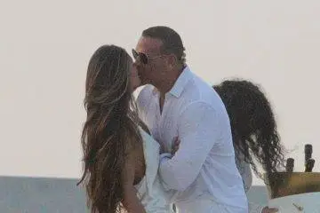 Alex Rodriguez and Meghan Hayden are seen together during a holiday weekend outing in the Hamptons.