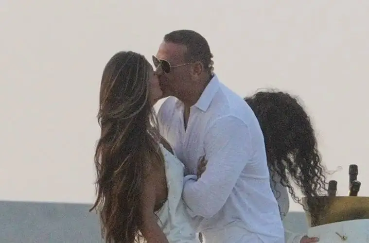 Alex Rodriguez and Meghan Hayden are seen together during a holiday weekend outing in the Hamptons.