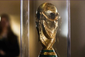 Spain and Argentina players preparing for the 2026 FIFA World Cup Final at New York New Jersey Stadium.