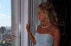 Brittany Mahomes wears a sparkling Tacori diamond necklace at Taylor Swift and Travis Kelce's wedding.