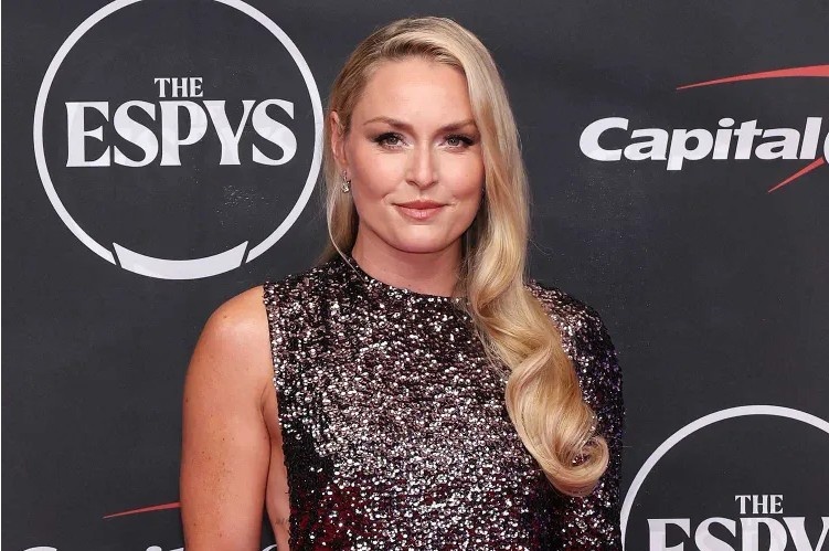 Lindsey Vonn attending the ESPY Awards while sharing an update on her recovery following her Winter Olympics injury.