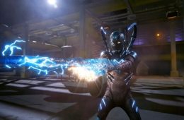 Xolo Maridueña as Blue Beetle returning to the DC Universe in Man of Tomorrow alongside Superman.